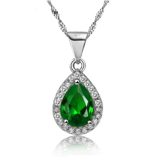 Émeraude Cascade Pendant